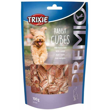 تشویقی سگ تریکسی مدل Pabbit Cubes وزن 100 گرم