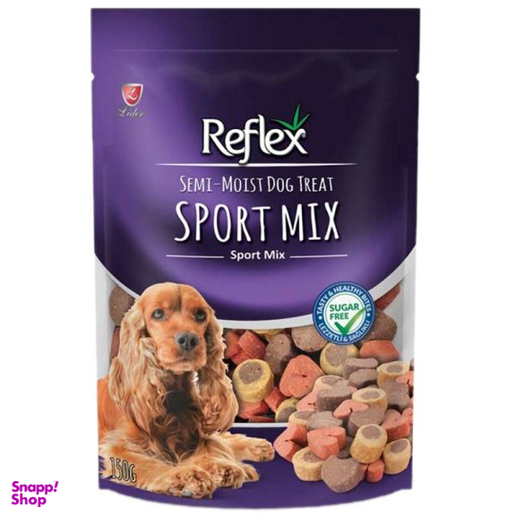 غذای تشویقی سگ رفلکس مدل Sport Mix وزن 150 گرم