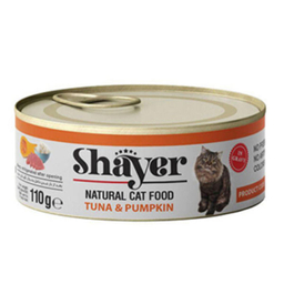 کنسرو غذای گربه شایر مدل Tuna & Pumpkin وزن 110 گرم کد Pa3