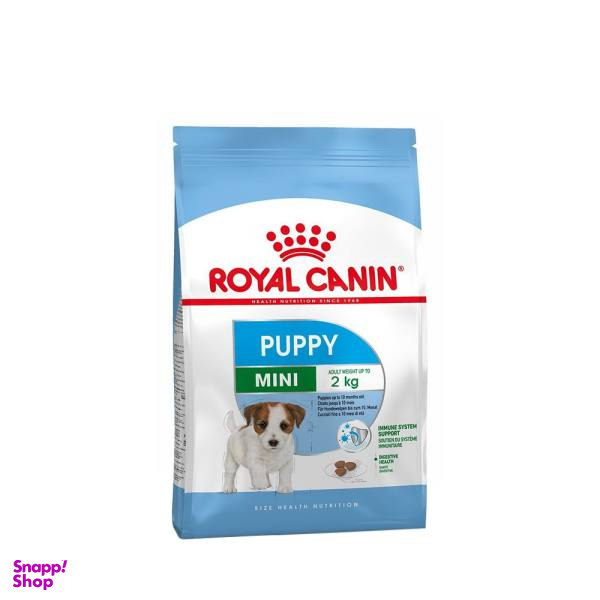 غذای خشک سگ رویال کنین مدل Mini Puppy کد 1400 وزن 2 کیلوگرم