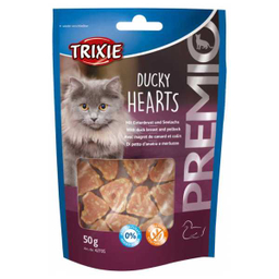 غذای تشویقی گربه تریکسی مدل Ducky Hearts وزن 50 گرم