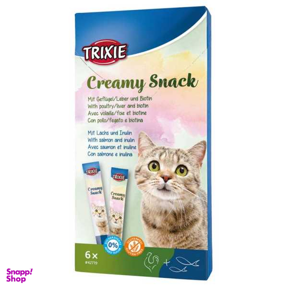 بستنی گربه تریکسی مدل Creamy Snack وزن 90 گرم