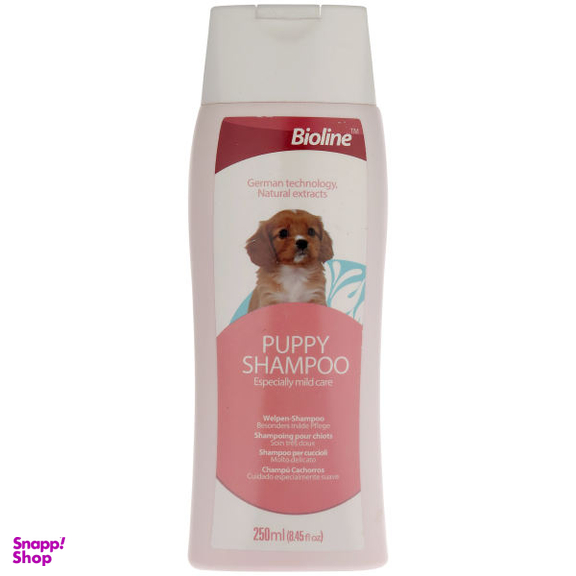 شامپو سگ بیولاین مدل Puppy حجم 250 میلی لیتر
