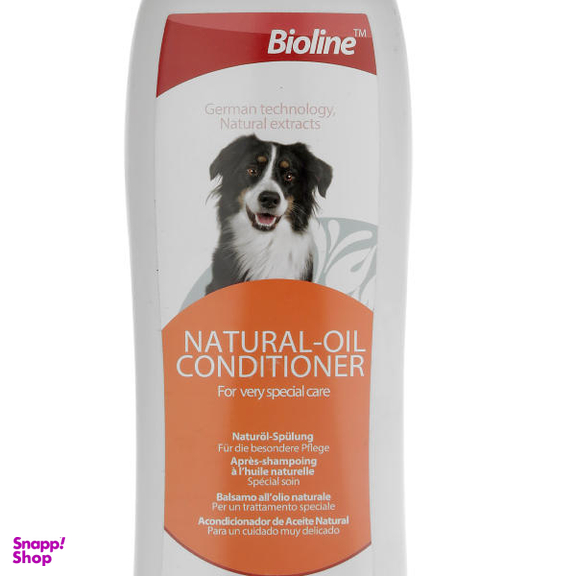 شامپو سگ بیولاین مدل Natural-Oil Conditioner حجم 250 میلی لیتر