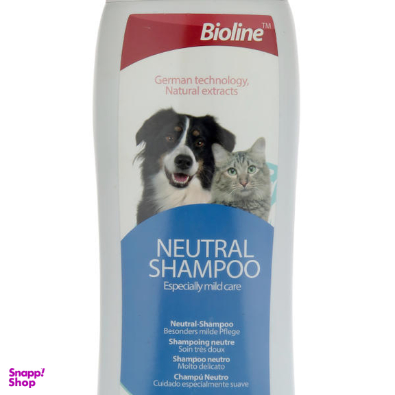 شامپو سگ و گربه بیولاین مدل bioline Neutral حجم 250 میلی لیتر