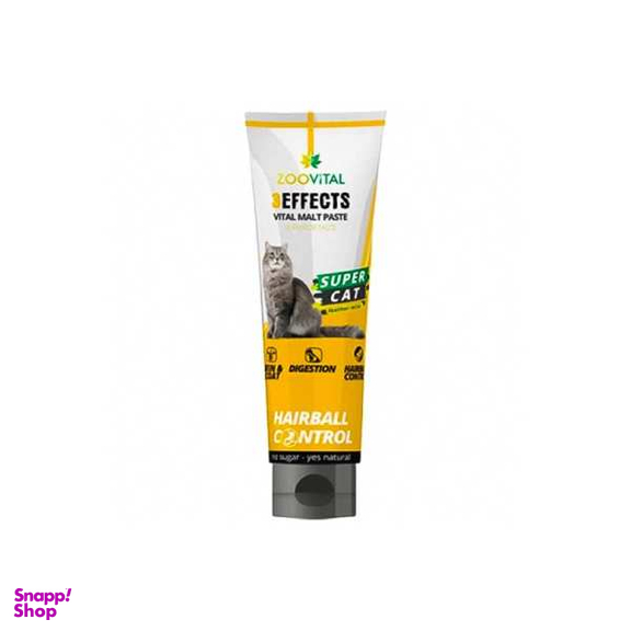 خمیر مالت گربه زویتال مدل 3effects وزن 100 گرم