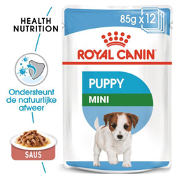 غذای پوچ سگ رویال کنین مدل Mini Puppy وزن 85 گرم