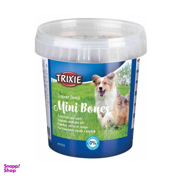 غذای تشویقی سگ تریکسی مدل Trainer Snack Mini Bones وزن 500 گرم