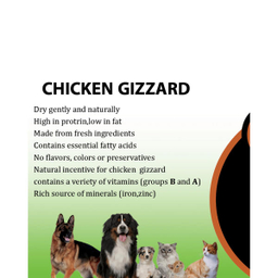 غذای تشویقی فاما پت مدل Chicken Gizzard وزن 20 گرم