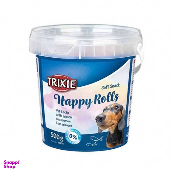 تشویقی سطلی سگ تریکسی مدل Happy Rolls وزن 500 گرم