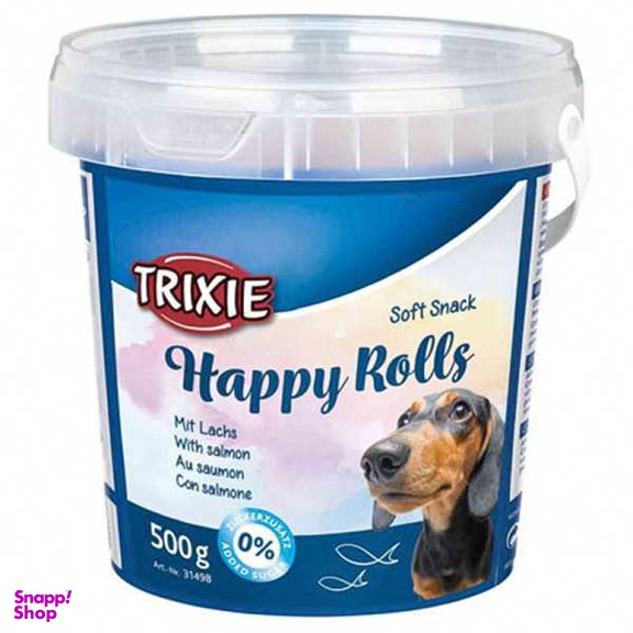 تشویقی سطلی سگ تریکسی مدل Happy Rolls وزن 500 گرم