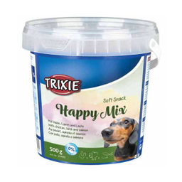 تشویقی سگ تریکسی مدل Happy Mix وزن 500 گرم