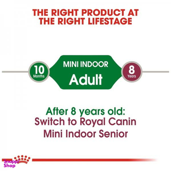 غذای خشک سگ رویال کنین مدل Mini Indoor Adult وزن 1.5 کیلوگرم