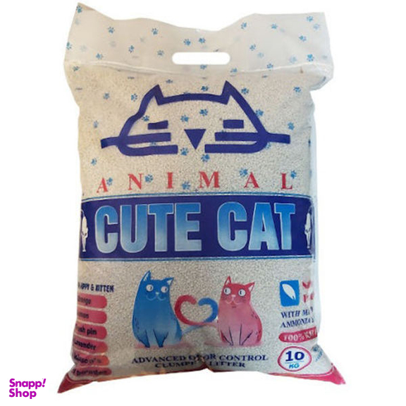 خاک بستر گربه کیوت کت مدل Animalcat وزن 10 کیلوگرم