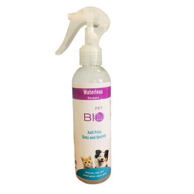 شامپو سگ و گربه بیو پت مدل Waterless حجم 200 میلی لیتر