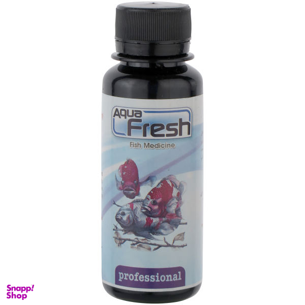 محلول شفاف کننده و بوگیر آب آکواریوم مدل Aqua Fresh حجم 100 میلی لیتر