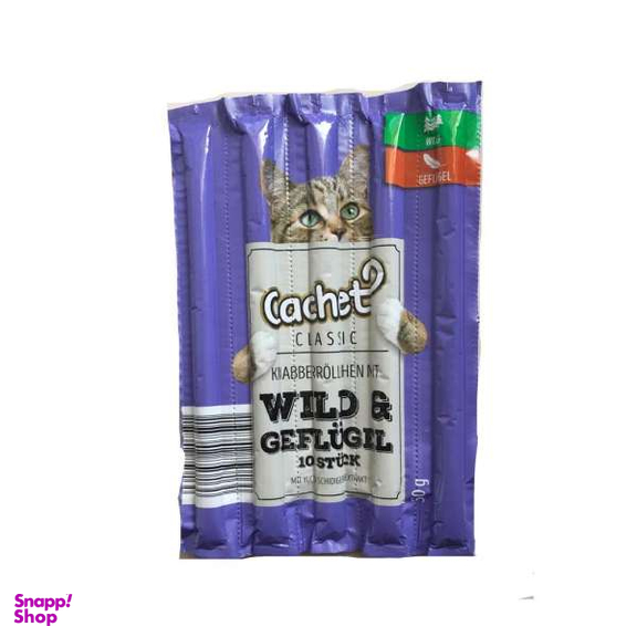 اسنک تشویقی گربه کچت مدل New Wild And Geflugel بسته 5 عددی