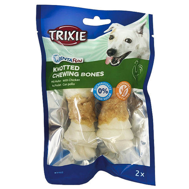 تشویقی سگ تریکسی مدل Knotted Chewing Bones وزن 70 گرم