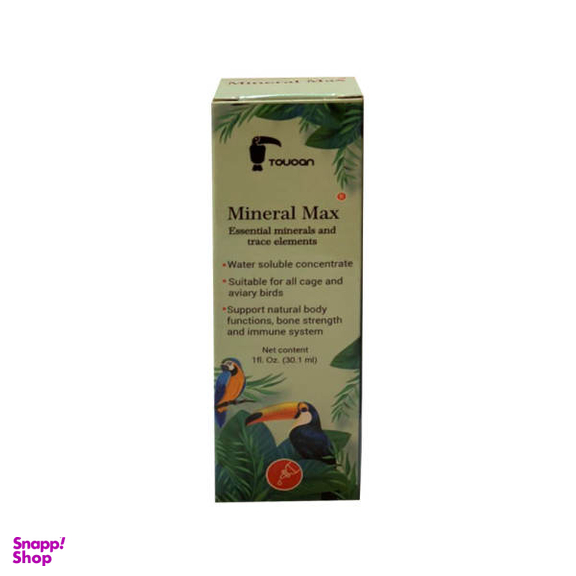 قطره پرندگان توکان مدل Mineral Max حجم 30 میلی لیتر