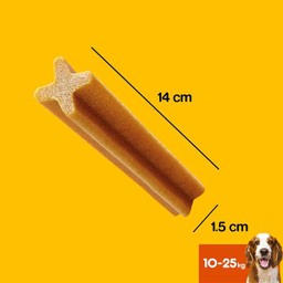 غذای تشویقی سگ پدیگری مدل Dentastix Medium وزن 77 گرم