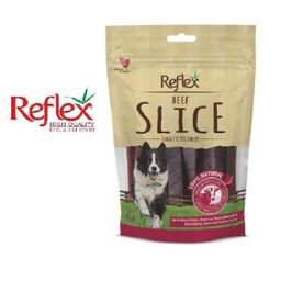غذای تشویقی سگ رفلکس مدل Beef Slice وزن 80 گرم
