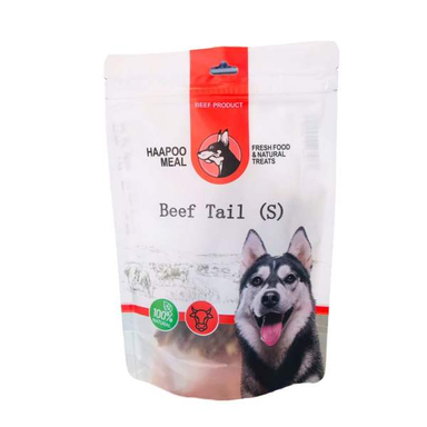 غذای تشویقی سگ هاپومیل (Haapoo Meal) مدل Beef Tail وزن 100 گرم