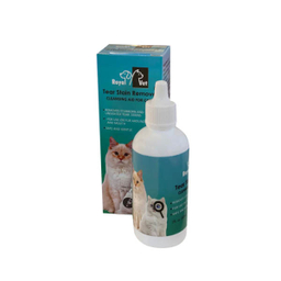 قطره پاک کننده دور چشم گربه رویال وت مدل Tear Stin Remover حجم 60 میلی لیتر