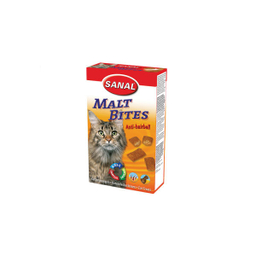 خوراکی سانال مدل مالت گربه آنتی هیربال حاوی ویتامین 75 گرم