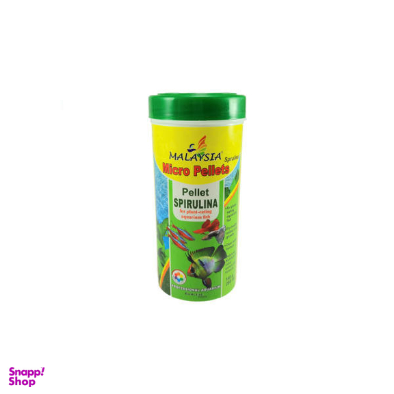 غذای ماهی مالزی مدل Micro Pellet Spirulina وزن 140 گرم