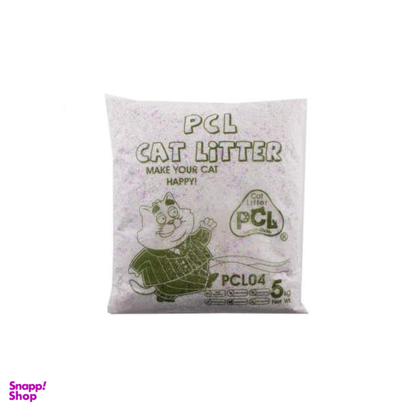 خاک بستر گربه پی سی ال کت لیتتر مدل Pcl04-Vate وزن 5 کیلوگرم