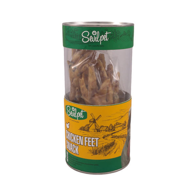 غذای تشویقی سگ سویل پت (Sevil Pet) مدل Chicken Feet Snack بسته 10 عددی