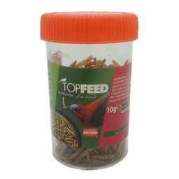 غذا پرنده تاپ فید مدل Meal Worm وزن 10 گرم