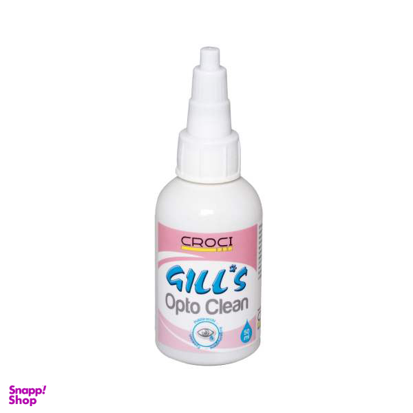 قطره چشم سگ و گربه جیلز مدل Opto Clean حجم 50 میلی لیتر