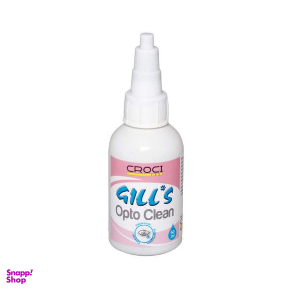 قطره چشم سگ و گربه جیلز مدل Opto Clean حجم 50 میلی لیتر