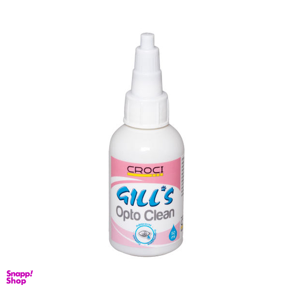 قطره چشم سگ و گربه جیلز مدل Opto Clean حجم 50 میلی لیتر
