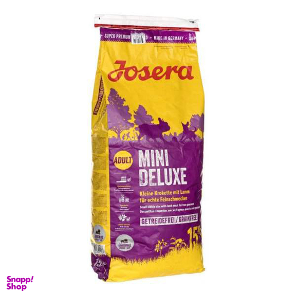 غذای خشک سگ جوسرا مدل Adult Mini Deluxe وزن 15 کیلوگرم
