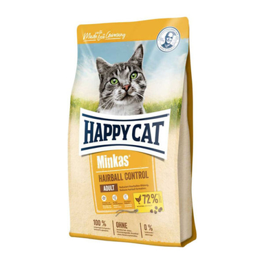 غذای خشک گربه هپی کت مدل Hairball Control وزن 1.5 کیلوگرم