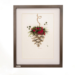 کلاژ آبرنگ کاج