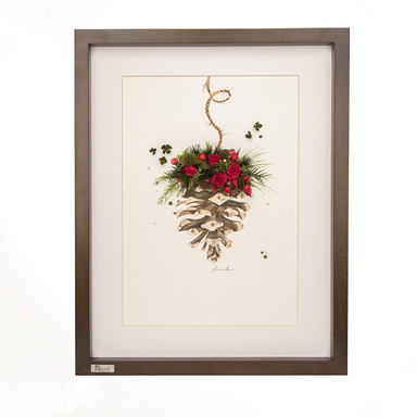 کلاژ آبرنگ کاج