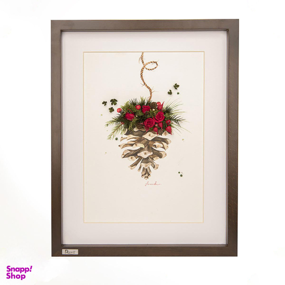 کلاژ آبرنگ کاج