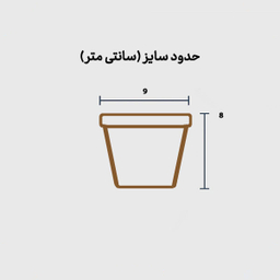 گلدان بتنی مشبک mcp9