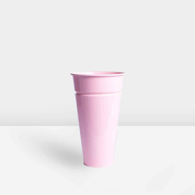 گلدان فلزی استوانه ای smp17