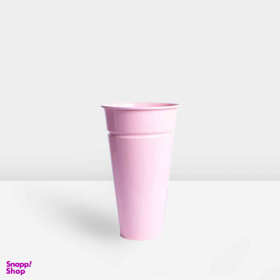 گلدان فلزی استوانه ای smp17