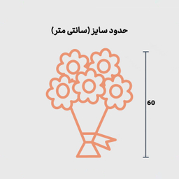 دسته گل رزالین