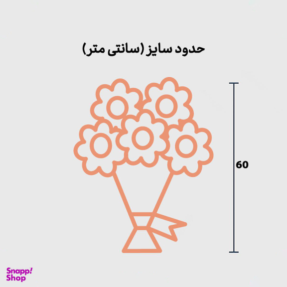 دسته گل رزالین