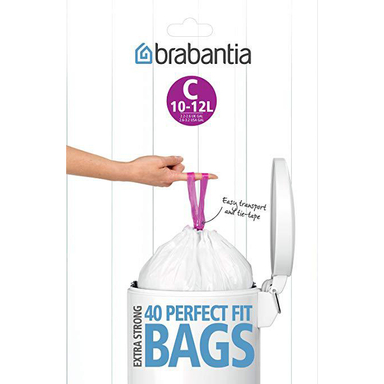 کیسه زباله 12 لیتر برابانتیا (Brabantia) بسته 40 تایی