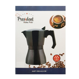 قهوه جوش (موکاپات) آینوکس(INOX) مدل 3CUP-1062