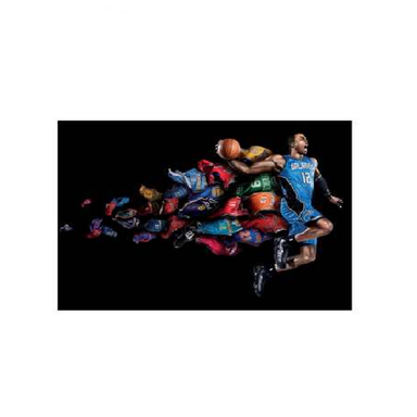 تابلو شاسی ونسونی طرح NBA Splash سایز 30x40 سانتی متر