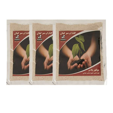 سولفور پلاس 100 گرمی شرکت گلباران سبز گیلان بسته سه عددی