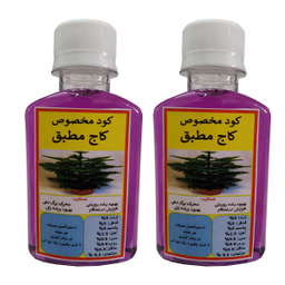 کود مایع محرک رشد کاج مطبق مدل Super powerحجم 120 میلی لیتر بسته دو عددی